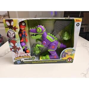 Marvel Spidey Amazing Friends Dino-Webs Goblinsaurus Mech Pack NIB